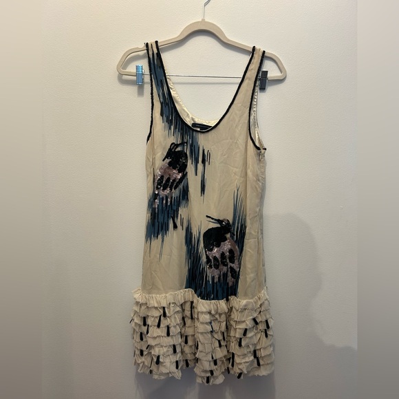 Beaded French Connection 20s dress - Picture 2 of 6